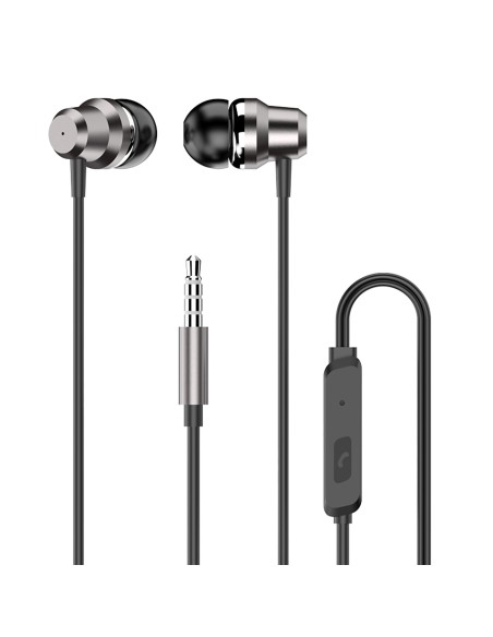 
X10PRO laidinės į ausis įstatomos ausinės, su 3,5 mm mini lizdu – juodos

