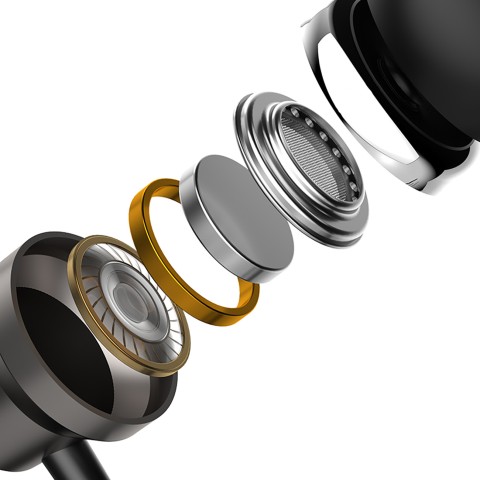 
X10PRO laidinės į ausis įstatomos ausinės, su 3,5 mm mini lizdu – juodos
