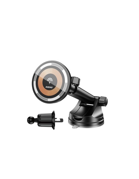 
„Magsafe“ 15 W belaidis automobilinis išmaniojo telefono laikiklis – juodas
