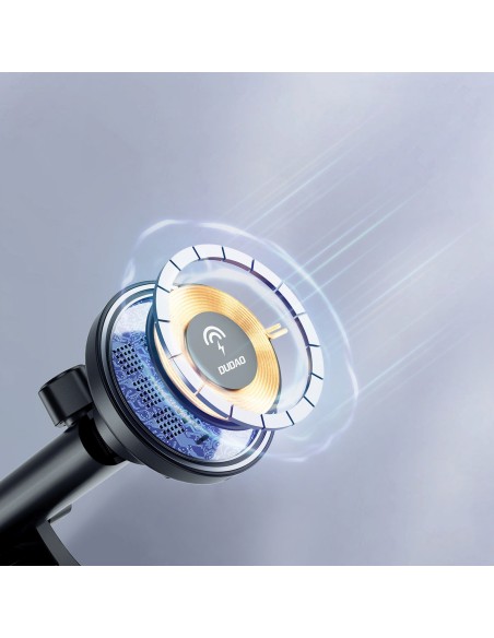 
„Magsafe“ 15 W belaidis automobilinis išmaniojo telefono laikiklis – juodas
