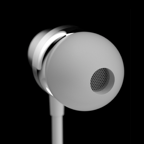 
X10PRO laidinės į ausis įdedamos ausinės su nuotolinio valdymo pultu, 3,5 mm mini lizdas - baltos
