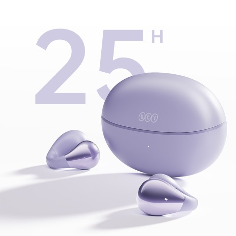 
„Crossky C30 OWS IPX4“ belaidės „Bluetooth“ ausinės – violetinės
