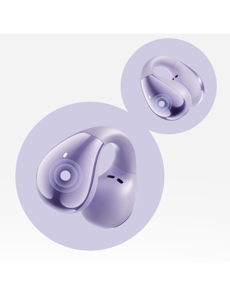 
„Crossky C30 OWS IPX4“ belaidės „Bluetooth“ ausinės – violetinės
