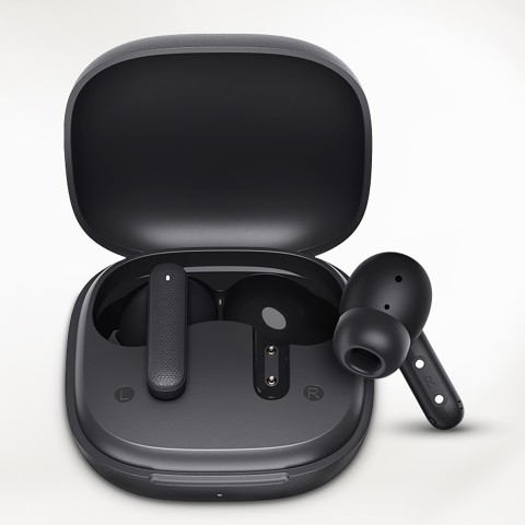
„Buds TWS IPX4“ belaidės „Bluetooth“ ausinės – pilkos
