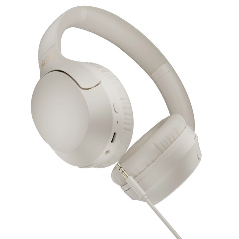 
H2 Pro ENC belaidės „Bluetooth“ ausinės, uždedamos ant ausies – baltos

