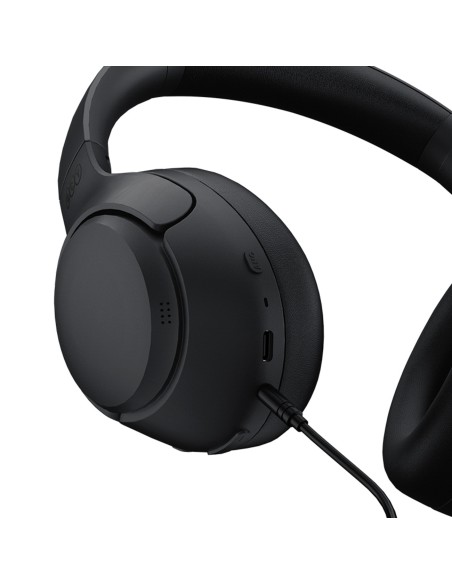 
H3 ANC belaidės „Bluetooth“ ausinės, uždedamos ant ausies – juodos
