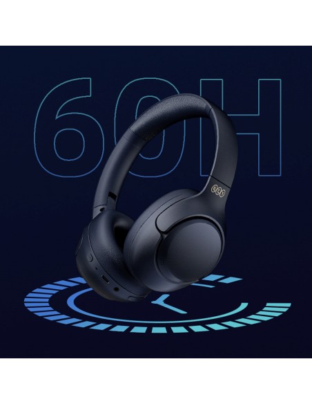 
H3 ANC belaidės „Bluetooth“ ausinės, uždedamos ant ausies – juodos
