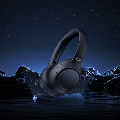 
H3 ANC belaidės „Bluetooth“ ausinės, uždedamos ant ausies – juodos
