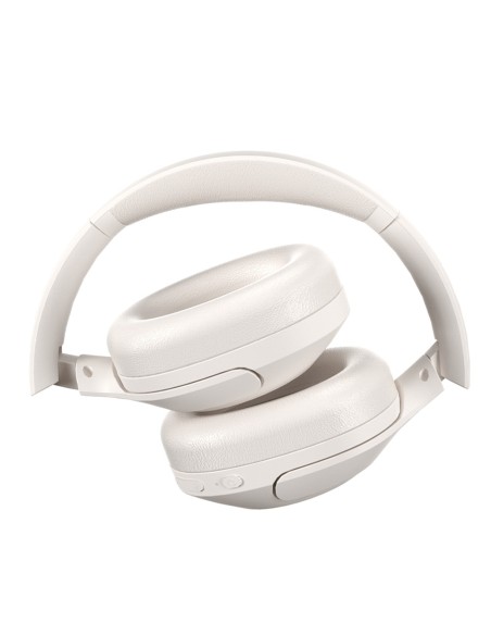 
H3 Lite ANC belaidės „Bluetooth“ ausinės, uždengtos ausimis – baltos
