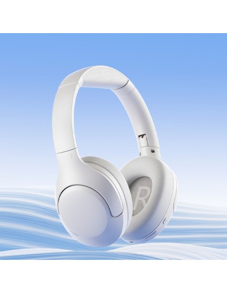 
H3 Lite ANC belaidės „Bluetooth“ ausinės, uždengtos ausimis – baltos
