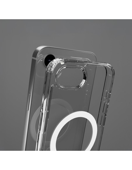 
iPhone 16e Extreme Mag D3O MagSafe apsauginis dėklas – skaidrus

