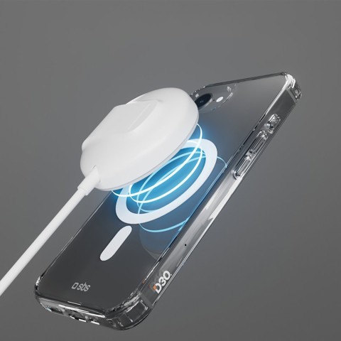 
iPhone 16e Extreme Mag D3O MagSafe apsauginis dėklas – skaidrus
