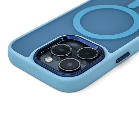 
„Samsung Galaxy A26 5G“ madingas dėklas, „MagSafe“ apsauginis galinis dėklas – mėlynas

