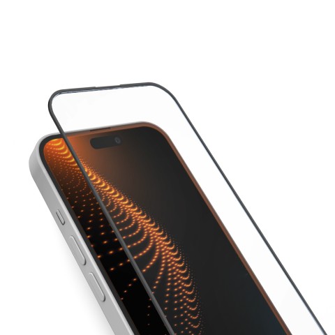 
Grūdintas stiklas su aplikatoriumi, skirtas „iPhone 16 Plus“ / „iPhone 15 Plus D3O“
