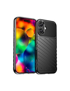 
„iPhone 17 Thunder“ galinis dangtelis – juodas
