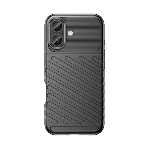 
„iPhone 17 Thunder“ galinis dangtelis – juodas
