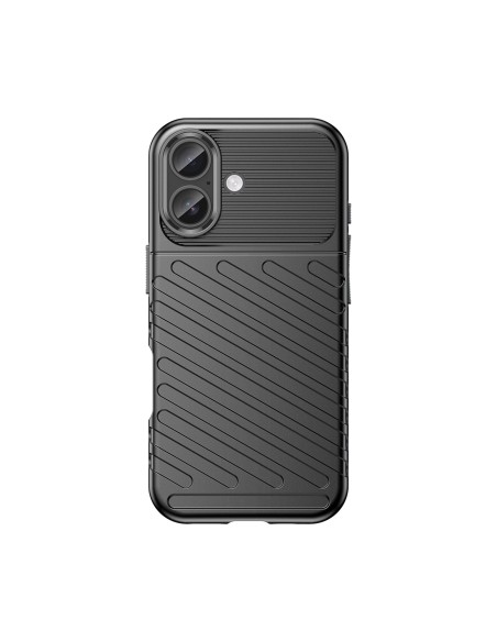 
„iPhone 17 Thunder“ galinis dangtelis – juodas
