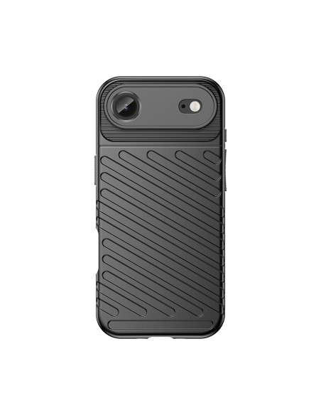 
„iPhone 17 Air Thunder“ galinis dangtelis – juodas
