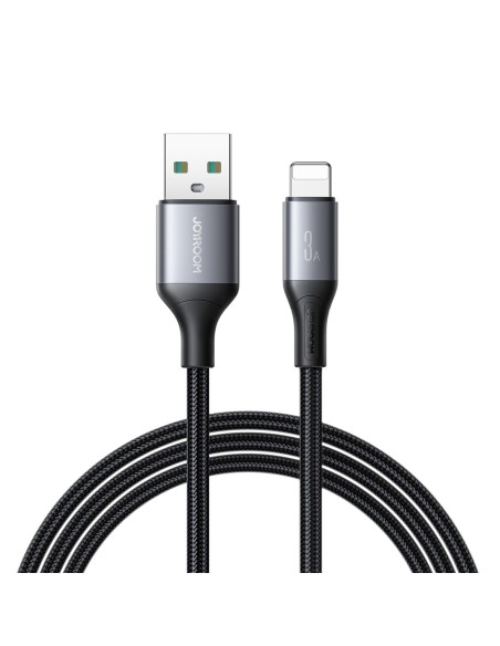 
USB-A laidas – iPhone Lightning Flash serijos 3A 1 m – juodas
