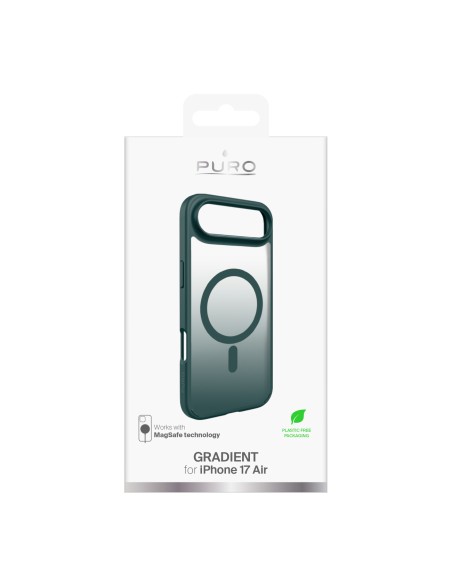 
„iPhone 17 Air“ TPU gradientinis „MagSafe“ dėklas – turkio spalvos
