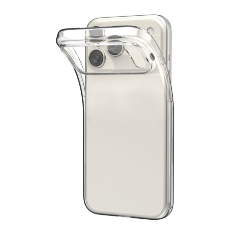 
iPhone 17 Pro Max TPU dėklas 0.3, kūno spalvos, itin plonas – permatomas
