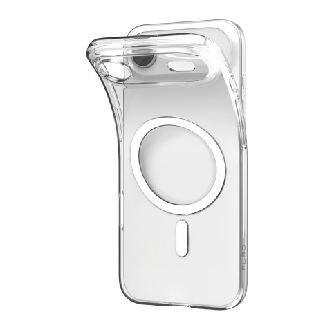 
iPhone 17 Air TPU 0.3 MAG itin plonas MagSafe dėklas – skaidrus
