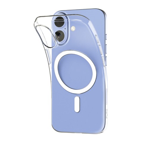 
iPhone 17 TPU 0.3 MAG itin plonas MagSafe dėklas – skaidrus
