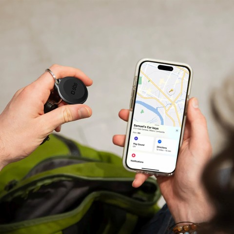 
„Apple Find My Track My Circle“ vandeniui atsparus IP65 suderinamas lokatorius – juodas
