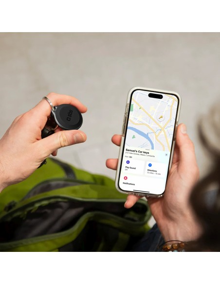 
„Apple Find My Track My Circle“ vandeniui atsparus IP65 suderinamas lokatorius – juodas
