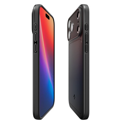 
„iPhone 17 Pro“ plonas „MagSafe“ apsauginis dėklas – juodas
