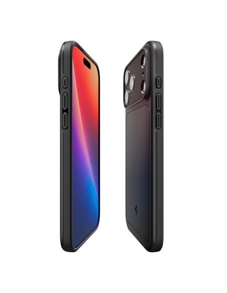 
„iPhone 17 Pro“ plonas „MagSafe“ apsauginis dėklas – juodas
