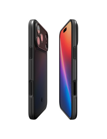 
„iPhone 17 Pro“ plonas „MagSafe“ apsauginis dėklas – juodas
