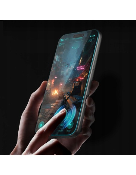 
Privatumo stiklas su aplikatoriumi, skirtas iPhone 16 Pro / 17 / 17 Pro Glas.TR EZ Fit Pro
