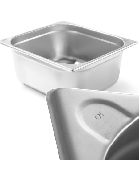 Kitchen Line GN 2/3 plieninis konteineris, aukštis 150 mm - Hendi 806241 Kitchen Line GN 2/3 plieninis konteineris, aukštis 150 mm - Hendi 806241
