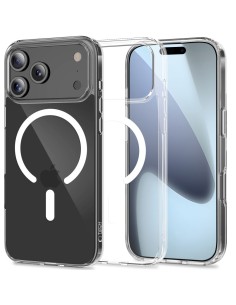 
„iPhone 17 Pro FlexAir Hybrid MagSafe“ dėklas – skaidrus
