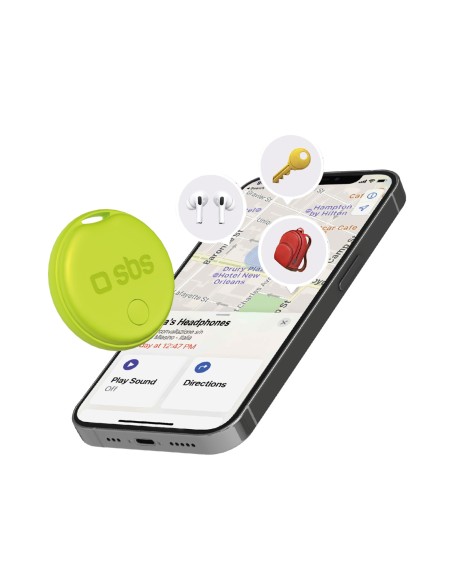 
„Apple Find My Track My Circle“ dviračio raktų ieškiklis – žalias
