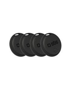 
„Track My Dual“ universalus lokatorius, juodas – 4 vnt. rinkinys
