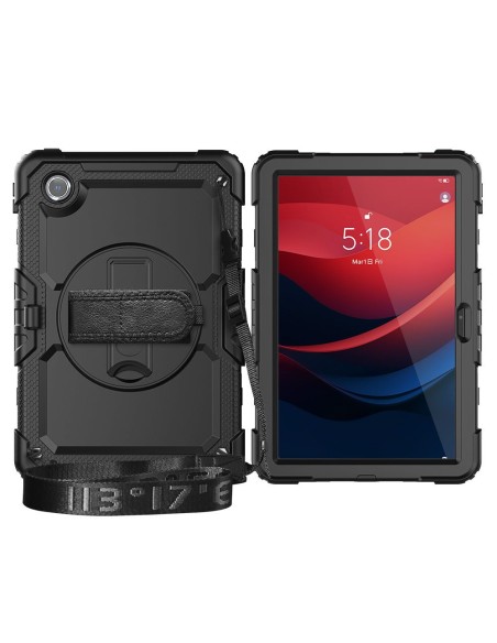 
Dėklas su stovu, laikikliu ir dirželiu, skirtas Lenovo Tab M11& 39 & 39 11.0 TB-330 Solid360 - juodas

