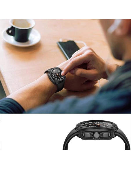 
„Defense360“ „Samsung Galaxy Watch Ultra“ 47 mm dėklas – juodas
