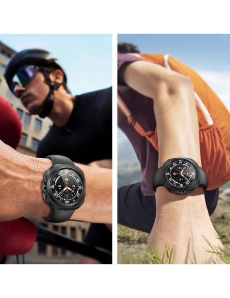 
„Defense360“ „Samsung Galaxy Watch Ultra“ 47 mm dėklas – juodas
