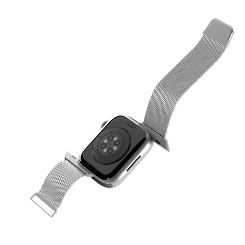 
„Apple Watch“ nerūdijančio plieno Milano apyrankė (42, 44, 45, 49 mm) – sidabrinė
