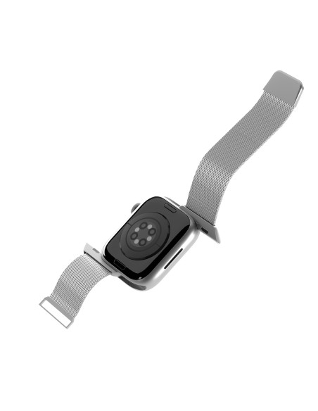 
„Apple Watch“ nerūdijančio plieno Milano apyrankė (42, 44, 45, 49 mm) – sidabrinė
