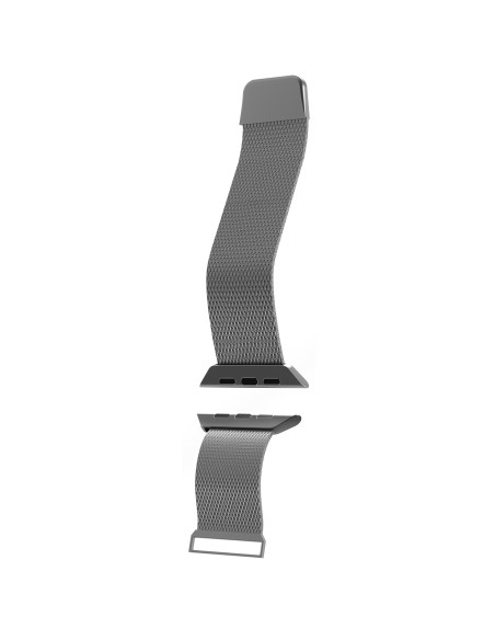 
„Apple Watch“ nerūdijančio plieno Milano apyrankė (42, 44, 45, 49 mm) – sidabrinė
