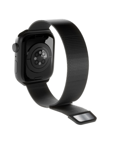 
„Apple Watch“ dirželis, 42, 44, 45, 49 mm, Milano stiliaus – juodas
