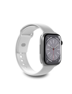
Silikoninis dirželis Apple Watch 42 44 45 49 mm Icon white - 2 vnt.
