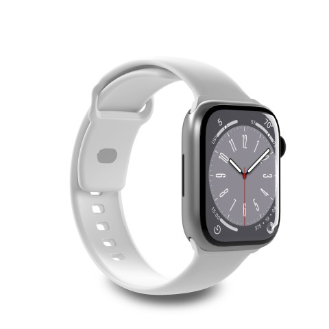
Silikoninis dirželis Apple Watch 42 44 45 49 mm Icon white - 2 vnt.
