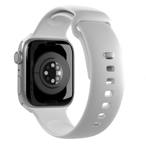 
Silikoninis dirželis Apple Watch 42 44 45 49 mm Icon white - 2 vnt.
