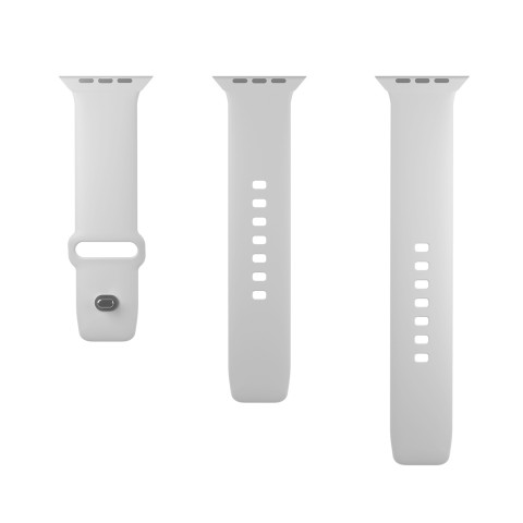 
Silikoninis dirželis Apple Watch 42 44 45 49 mm Icon white - 2 vnt.
