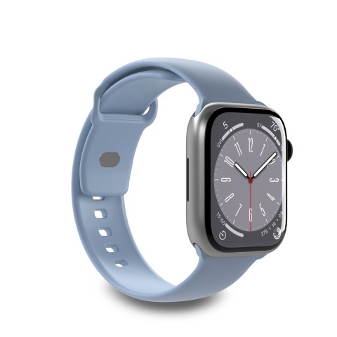 
Silikoninis dirželis Apple Watch 42 44 45 49 mm Icon šviesiai mėlynas - 2 vnt.
