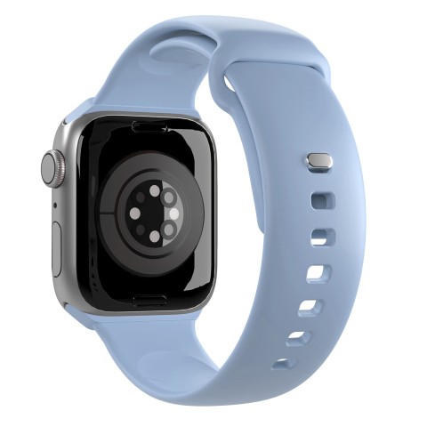 
Silikoninis dirželis Apple Watch 42 44 45 49 mm Icon šviesiai mėlynas - 2 vnt.
